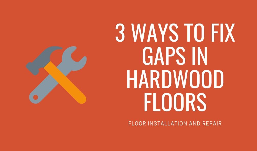 fix gap in flooring