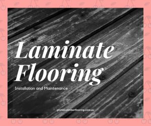 laminate flooring application